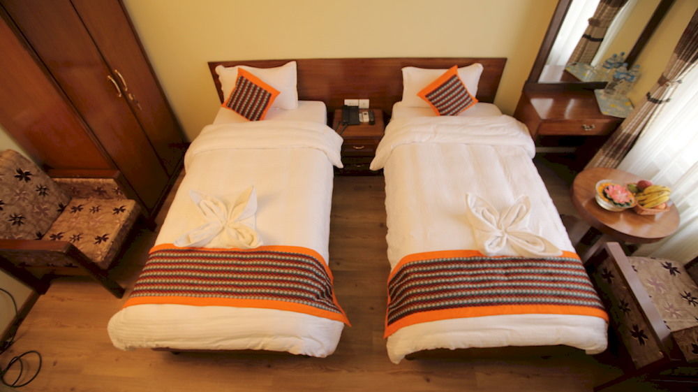 Hotel Osho Home Kathmandu Buitenkant foto