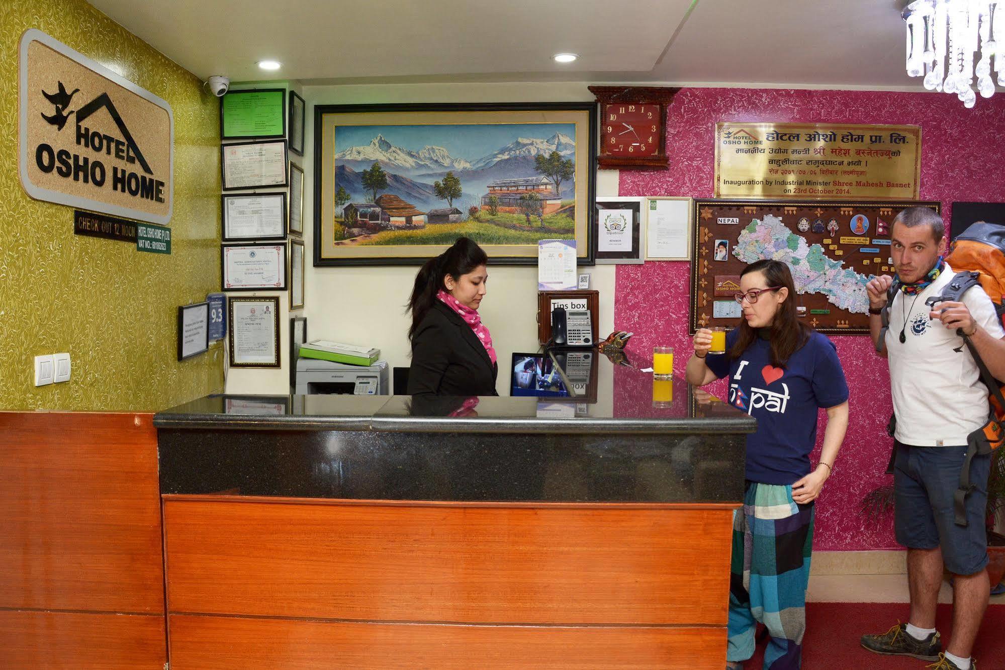 Hotel Osho Home Kathmandu Buitenkant foto