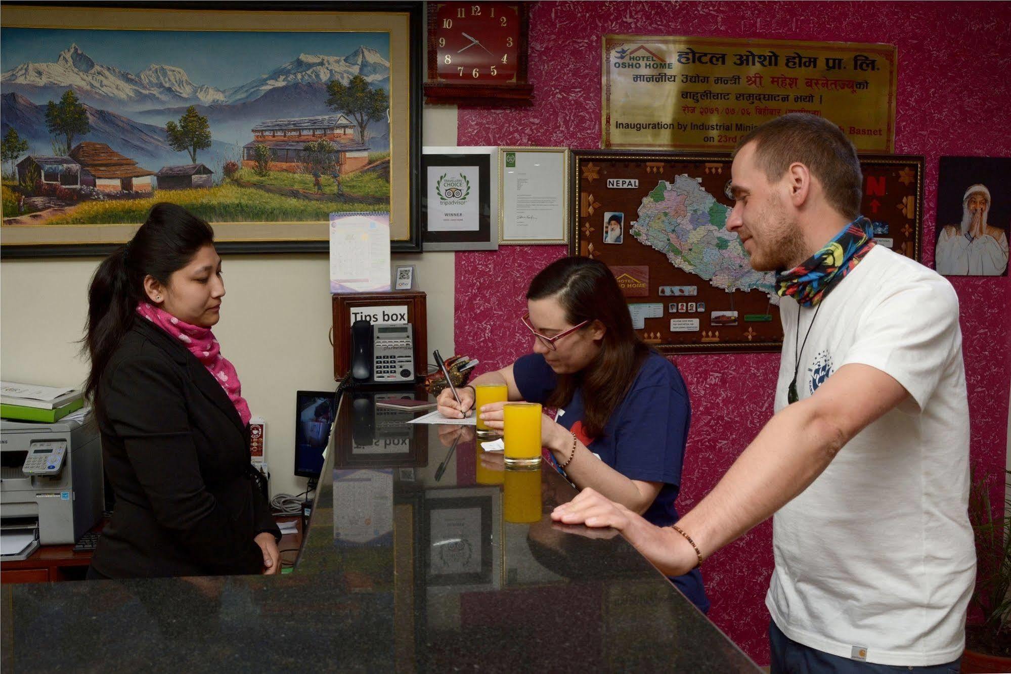 Hotel Osho Home Kathmandu Buitenkant foto
